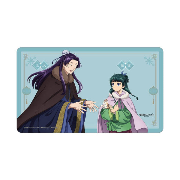 『薬屋のひとりごと』描き下ろし 猫猫&壬氏 冬の装いver. マルチデスクマット【202510再販】